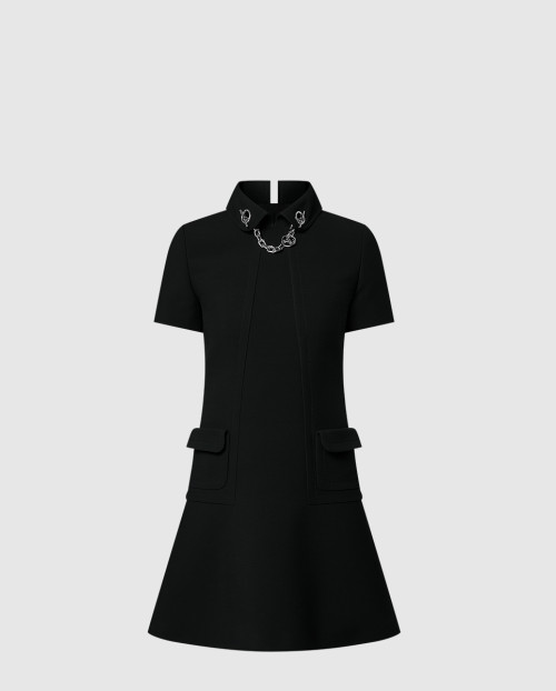 [LOUIS VUITTON-루이비통]체인 테일러드 드레스 1AGAED
