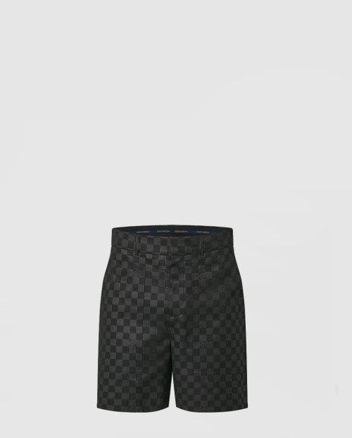 [LOUIS VUITTON-루이비통]다미에 코튼 캐주얼 쇼츠 1AFVSY