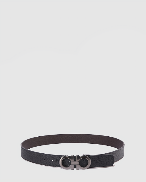 [FERRAGAMO-페레가모]길이 조절이 가능한 리버서블 간치니 벨트 675542