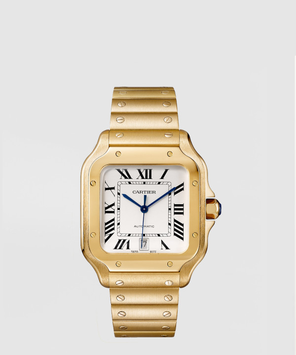 [CARTIER-까르띠에]산토스 드 까르띠에 금통 39.8 WGSA0029