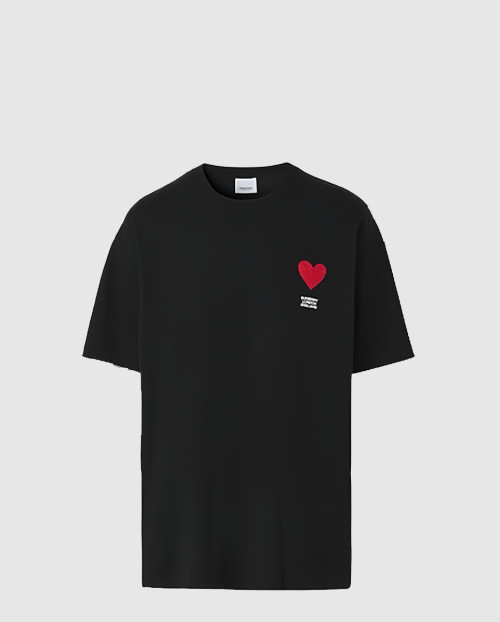 [BURBERRY-버버리]그래픽 로고 코튼 반팔 티셔츠 80460341