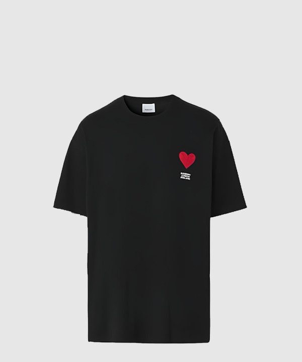 [BURBERRY-버버리]그래픽 로고 코튼 반팔 티셔츠 80460341