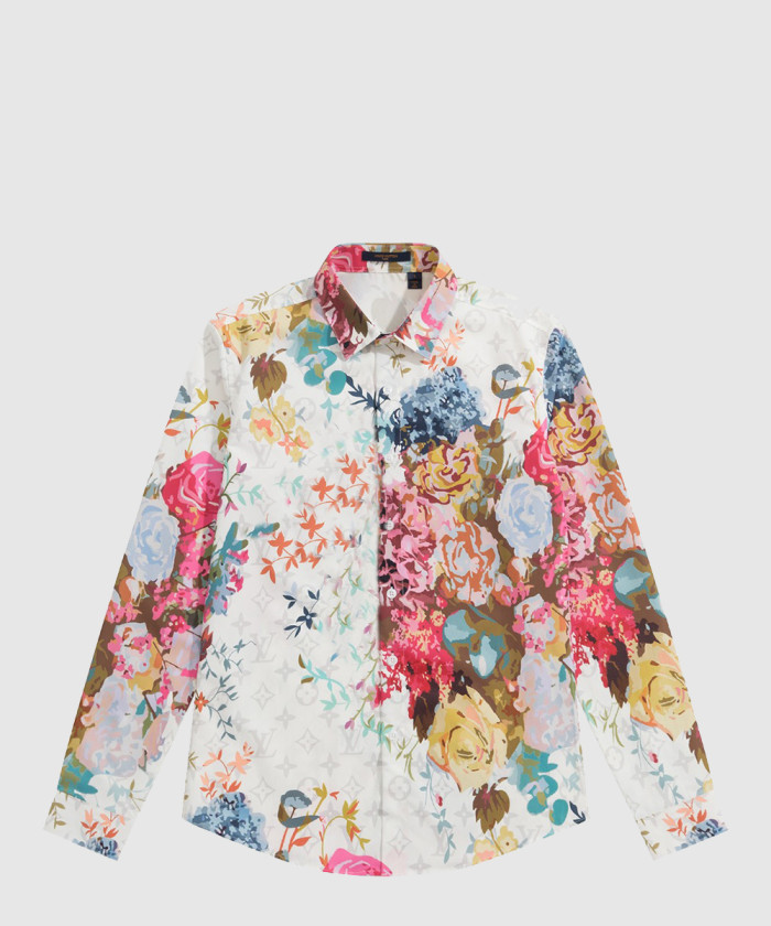 레플리카|이미테이션 louis-vuitton-루이비통클래식-플라워셔츠-1aagky