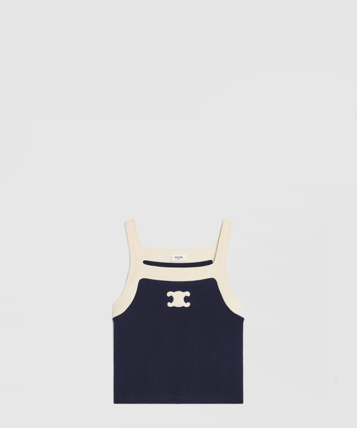 레플리카|이미테이션 celine-셀린느트리옹프-탱크-탑-코튼-저지-2x37na