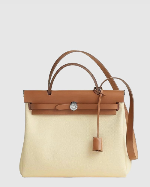 [HERMES-에르메스]캔버스 토트 크로스백