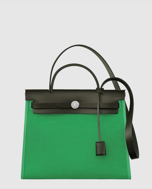 [HERMES-에르메스]캔버스 토트 크로스백