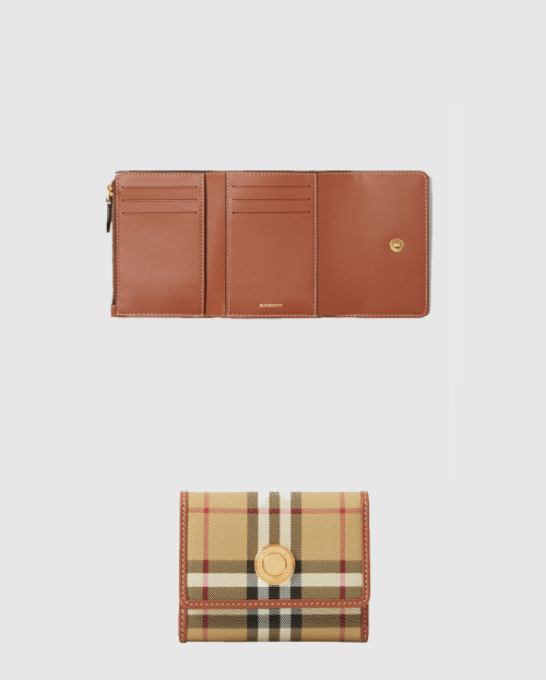 [BURBERRY-버버리]스몰 체크 폴딩 지갑 80704151