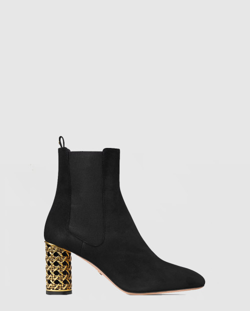 [DIOR-디올]Icon 힐 앵클 부츠 KDT06