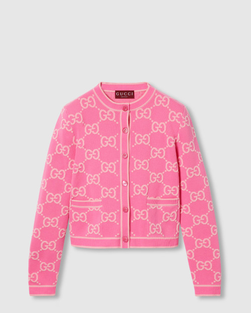 [GUCCI-구찌]GG 코튼 자카드 가디건 743319