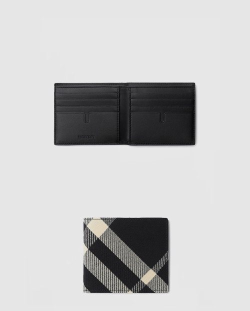 [BURBERRY-버버리]체크 바이폴드 지갑 80895201