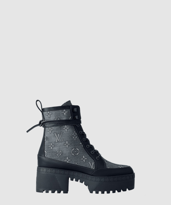 [LOUIS VUITTON-루이비통]로리엇 플랫폼 데저트 부츠 1ACL42