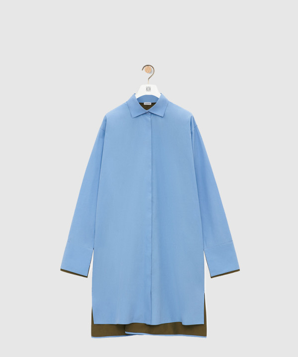 [LOEWE-로에베]턴업 셔츠 드레스