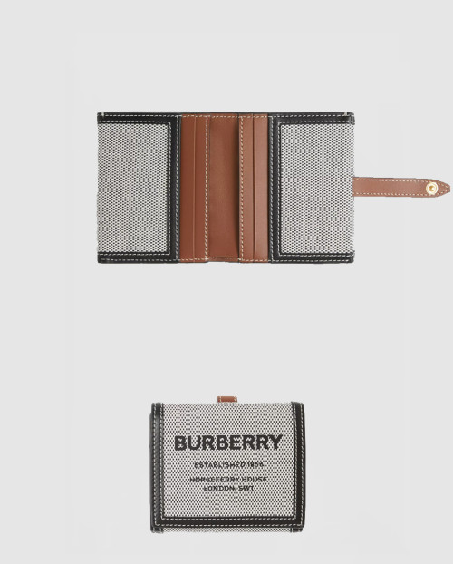 [BURBERRY-버버리]홀스페리 프린트 캔버스 월렛 80395461