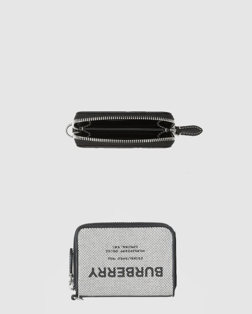 [BURBERRY-버버리]호스페리 프린트 면 캔버스 목걸이 카드지갑 80392541