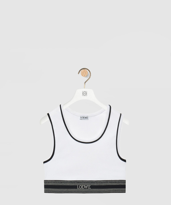 [LOEWE-로에베]크롭 탱크 탑