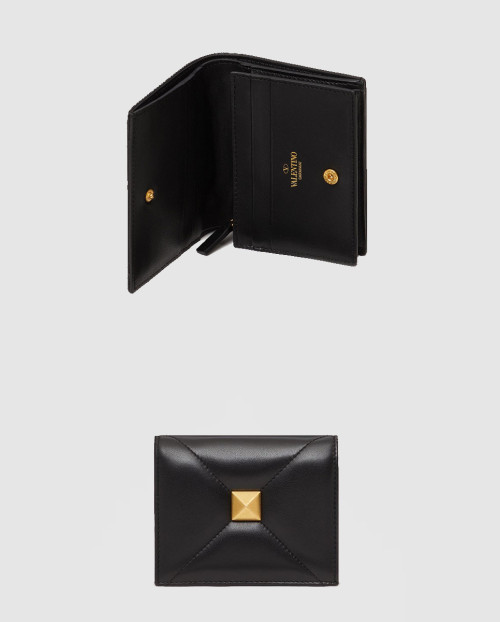 [VALENTINO-발렌티노]작은 나파 로마 스터드 지갑