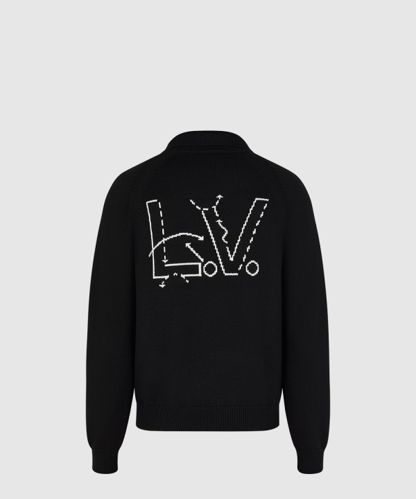 [LOUIS VUITTON-루이비통]LVxNBA 니트 재킷 1A8H6N