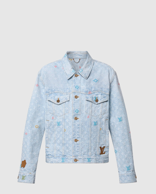 [LOUIS VUITTON-루이비통]모노그램 데님 재킷 1AFPTF