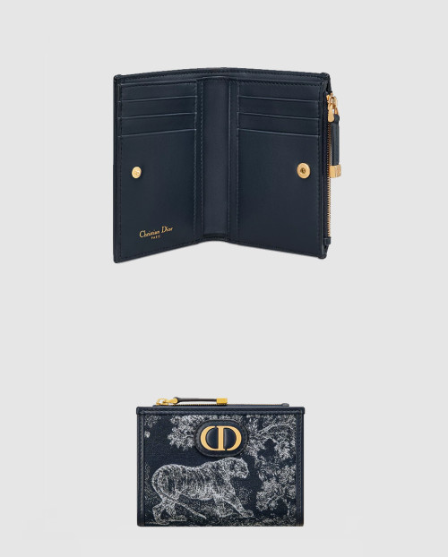 [DIOR-디올]30 Montaigne Dahlia 지갑 S2197