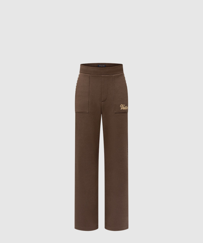 레플리카|이미테이션 louis-vuitton-루이비통엠브로이더드-코튼-드로스트링-팬츠-1afq45