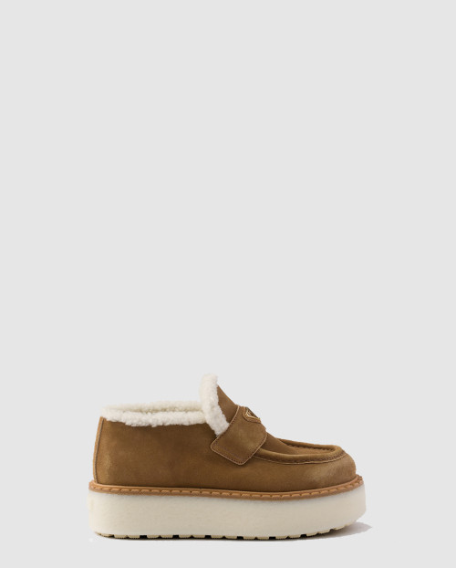 [PRADA-프라다]스웨이드 로퍼 1D717N