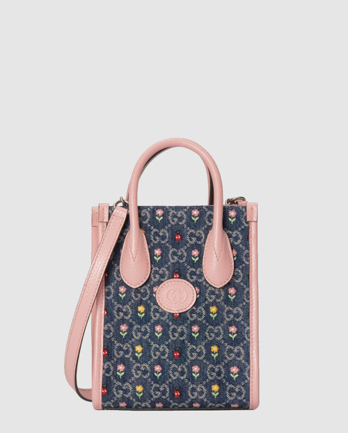 [GUCCI-구찌]인터로킹 G 미니 토트백 699406