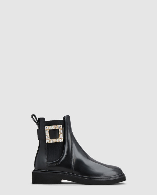 [ROGER VIVIER-로저비비에]레더 첼시 부츠 5484