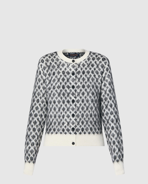 [LOUIS VUITTON-루이비통]모노그램 브러시드 니트 가디건 1AGBYP