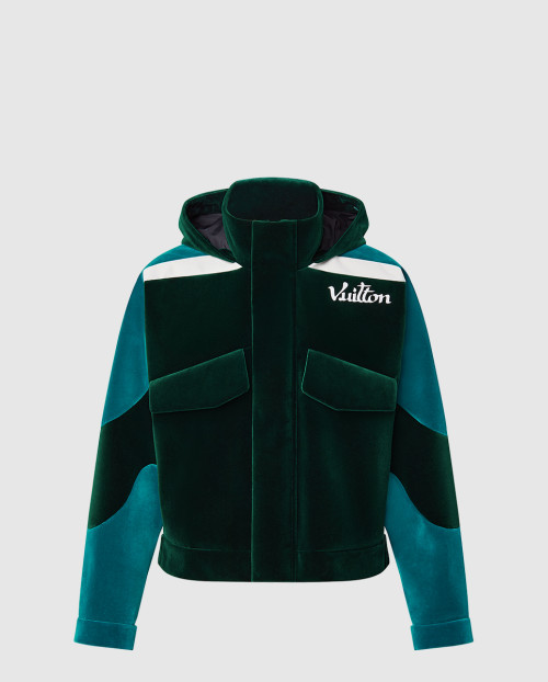 [LOUIS VUITTON-루이비통]테크니컬 테이프 벨루어 윈드브레이커 1AAHI2