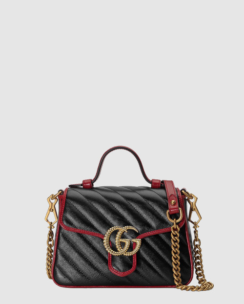 [GUCCI-구찌]GG 마몽 미니 탑핸들백 583571