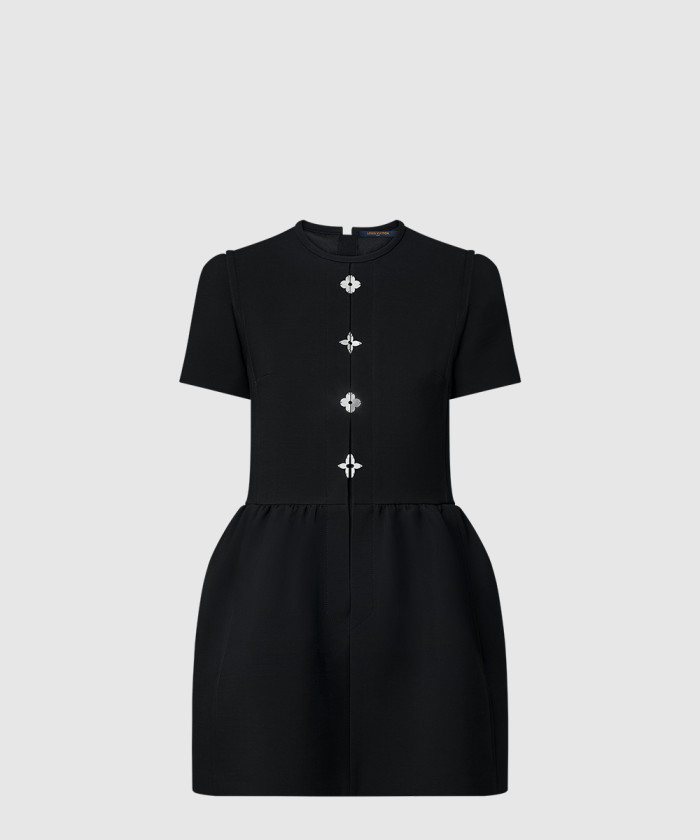 레플리카|이미테이션 louis-vuitton-루이비통모노그램-플라워-액센트-드레스-1agaif