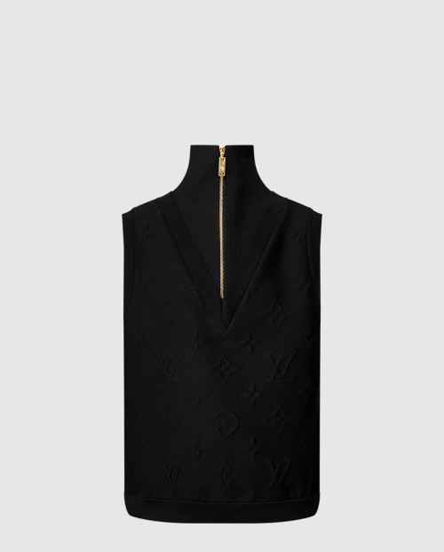 [LOUIS VUITTON-루이비통]엠보스드 모노그램 슬리브리스 스웨터 1AGCN4