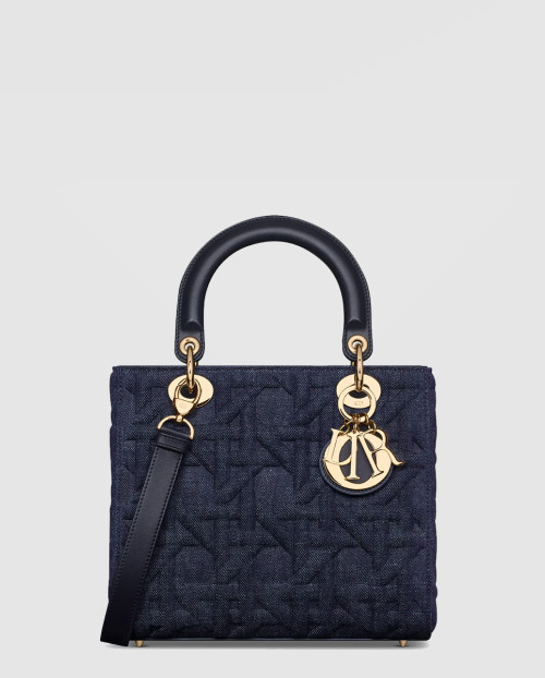 [DIOR-디올]레이디백 디라이트 미듐 M0565