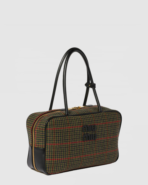 [MIUMIU-미우미우]레더 탑핸들백 5BB117