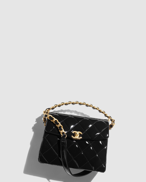 [CHANEL-샤넬]핸들 장식의 미니 플랩백 AS4472