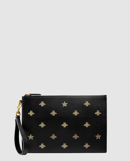 [GUCCI-구찌]스타 레더 파우치 495066