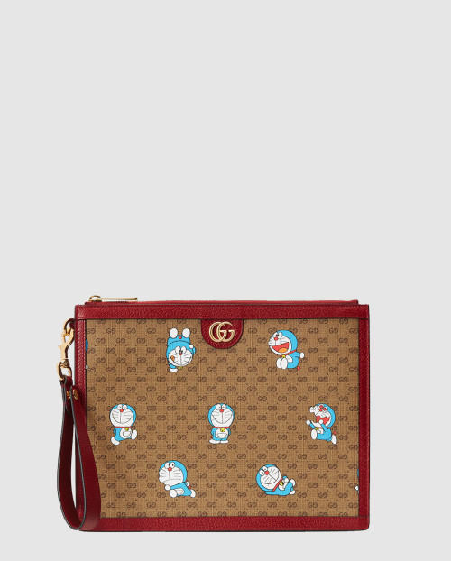 [GUCCI-구찌]GG 슈프림 캔버스 클러치 647804
