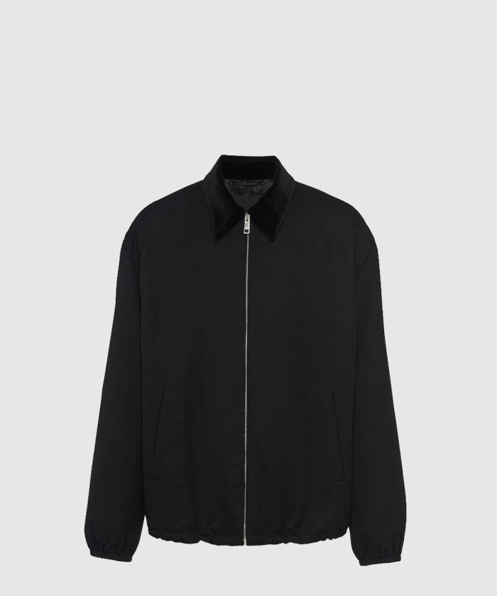 레플리카|이미테이션 prada-프라다울-블루종-자켓-sgc491