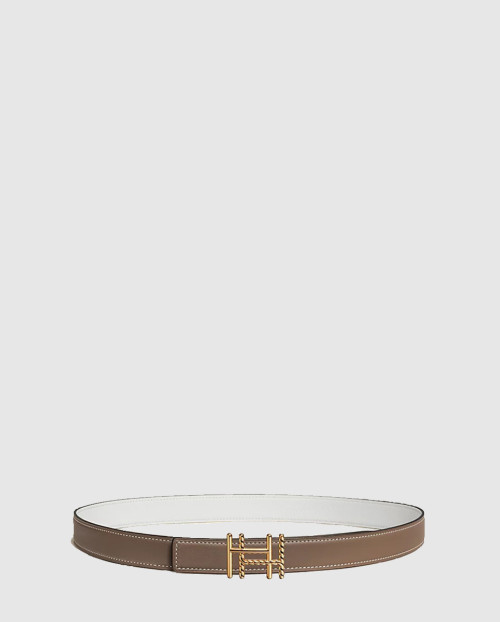 [HERMES-에르메스]양면 가죽 벨트