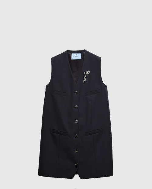 [PRADA-프라다]개버딘 미니드레스 P3N47R