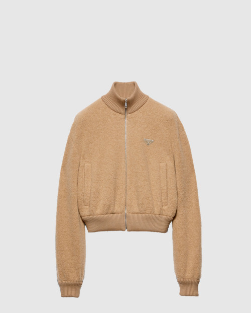 [PRADA-프라다]코튼 플리스 지퍼 재킷 138630