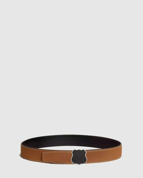 [HERMES-에르메스]양면 가죽 벨트