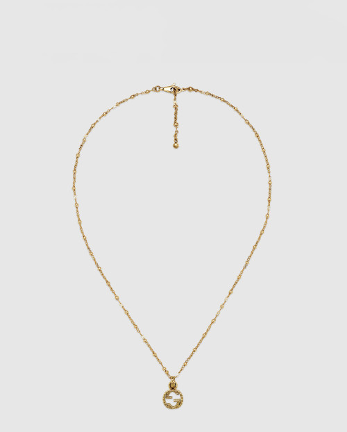 [GUCCI-구찌]인터로킹 목걸이 603619