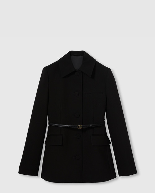 [GUCCI-구찌]울 크레이프 재킷 802694