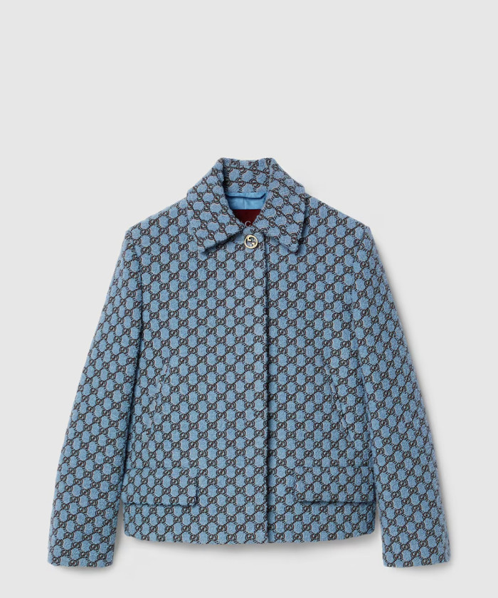 레플리카|이미테이션 gucci-구찌gg-섀도우-부클레-울-재킷-798086