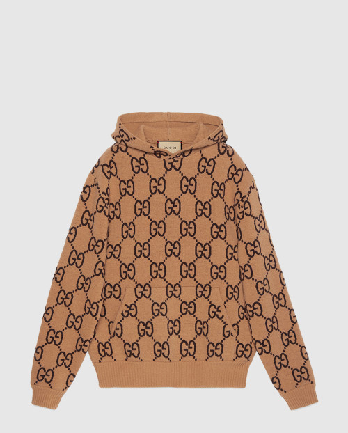 [GUCCI-구찌]GG 울 후드 스웨트셔츠 770582