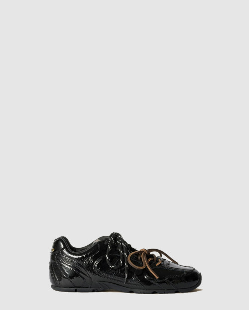 [MIUMIU-미우미우]페이턴트 가죽 스니커즈 5E165E