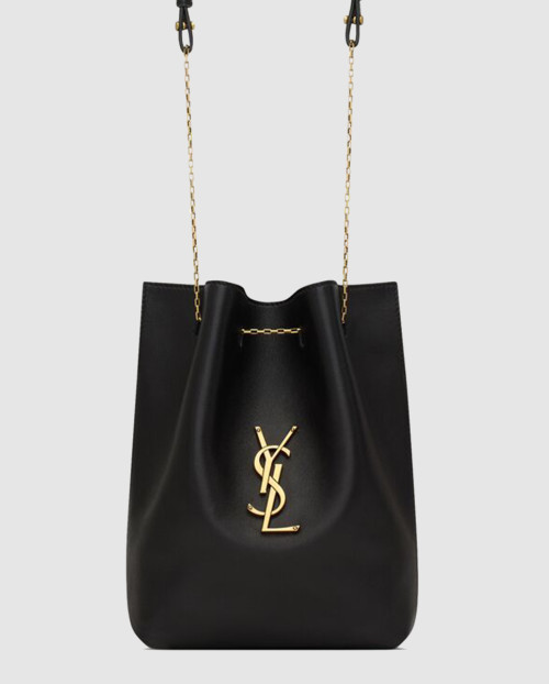 [SAINT LAURENT-생로랑]램스킨 소재의 POCHON 801070