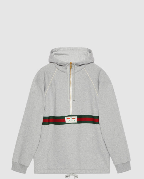 [GUCCI-구찌]웹 저지 스웨트셔츠 코튼 645320