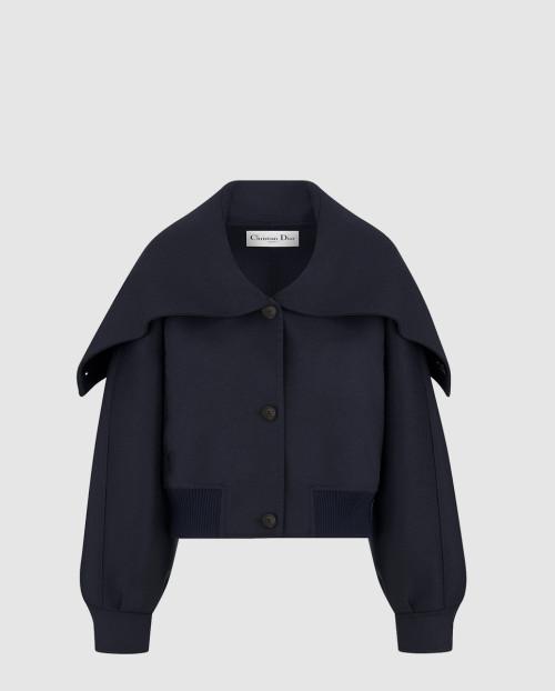 [DIOR-디올]오버사이즈 칼라 봄버 재킷 451C3